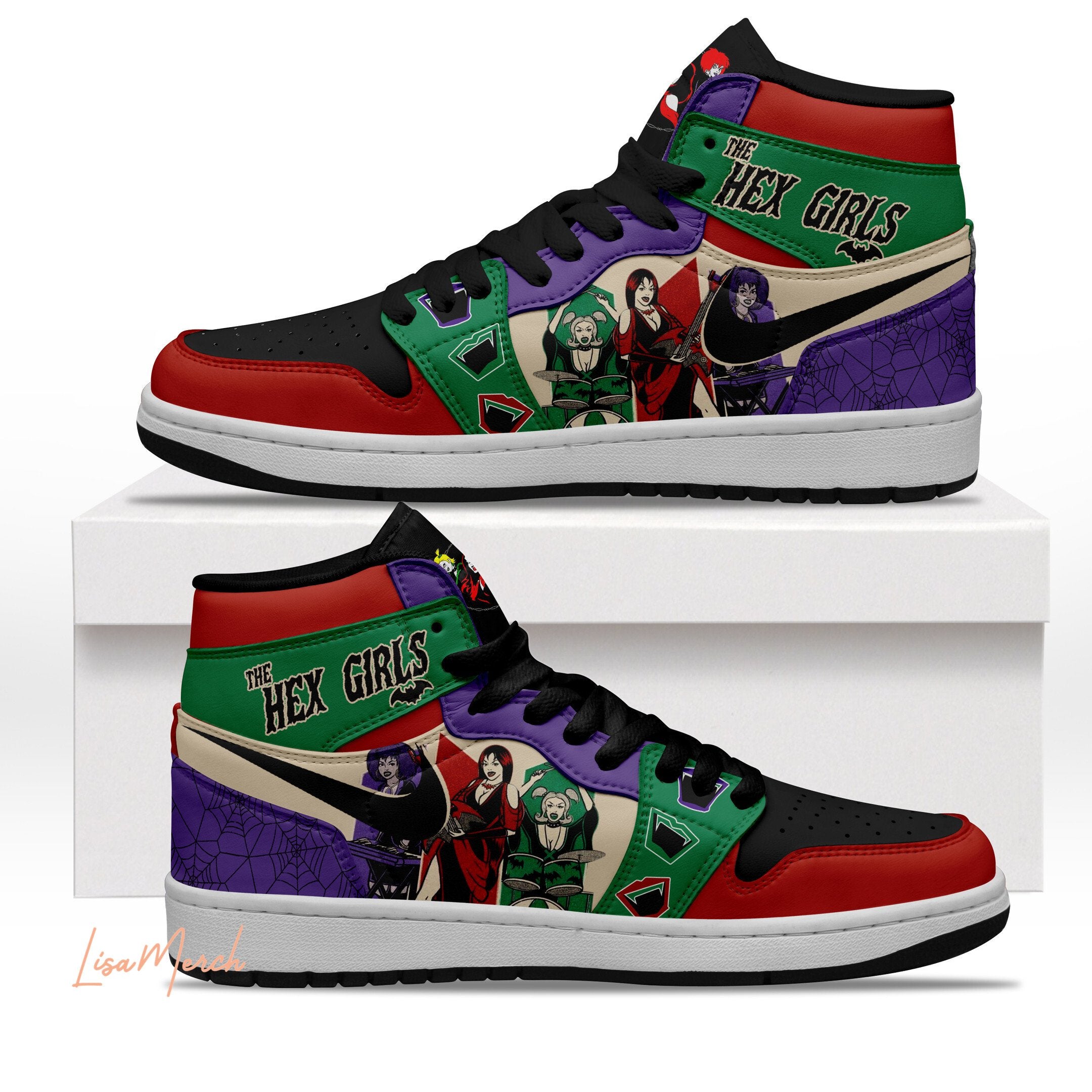 Ideafootwear The Hex Girls AJ1 High Sneakers Shoes For Men And Women 1