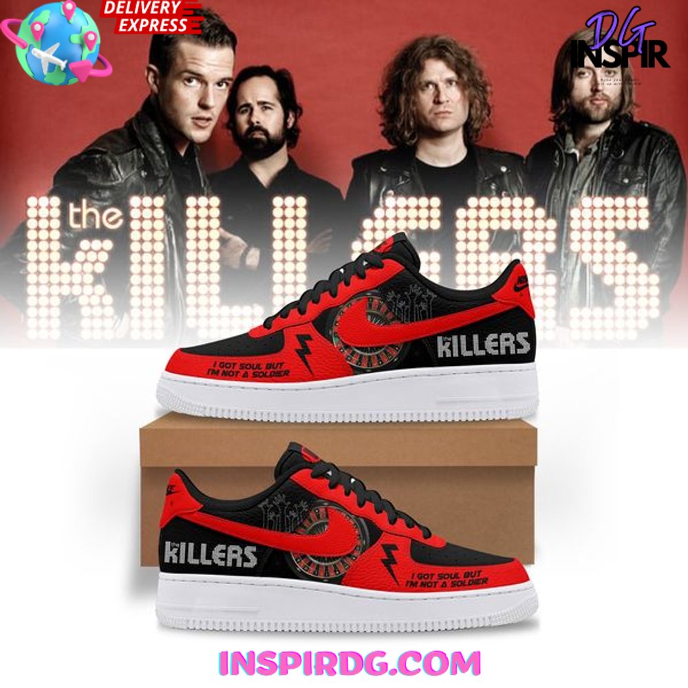Ideafootwear The Killers Air Low-Top Sneakers Shoes For Men And Women 1