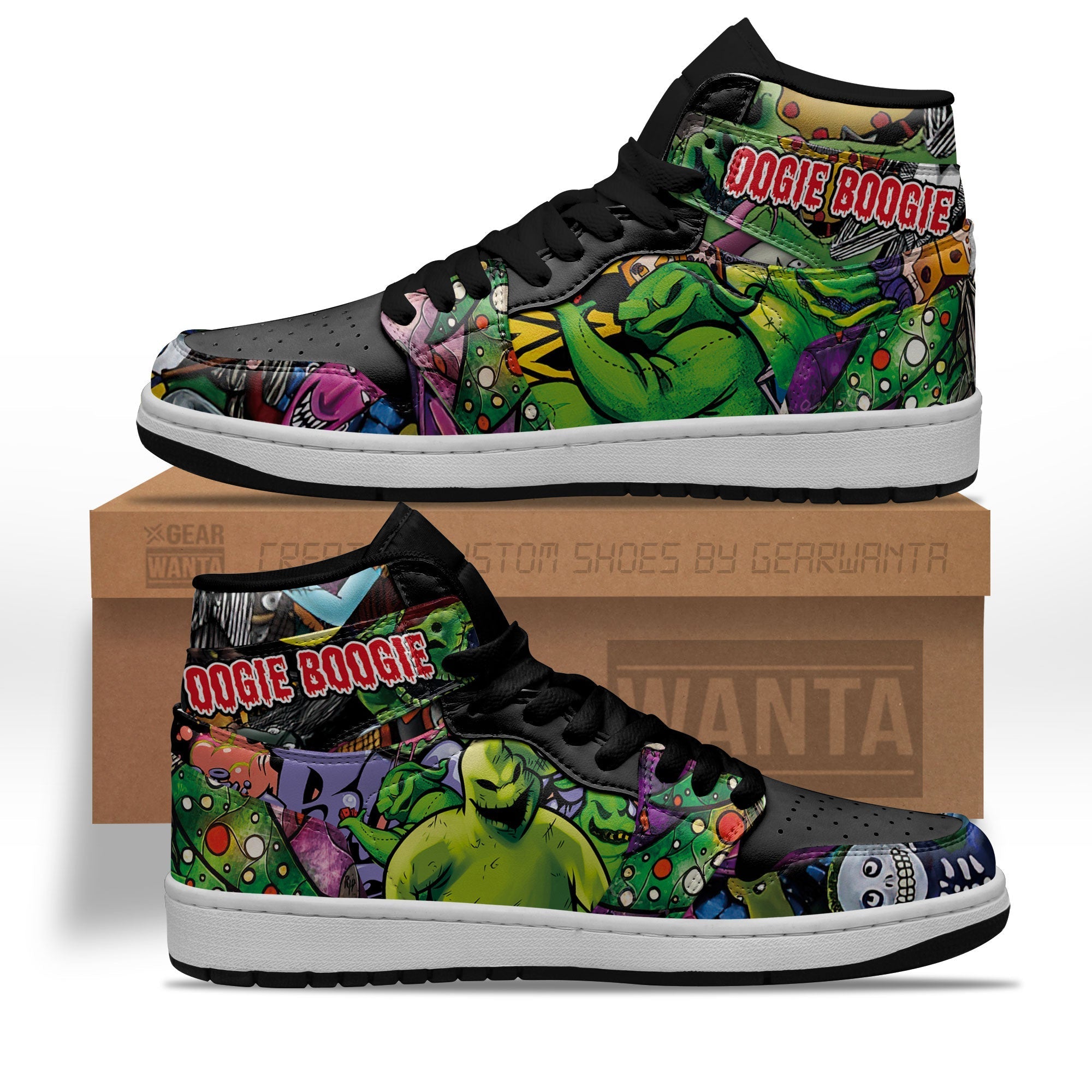 Ideafootwear The Nightmare AJ1 High Sneakers Shoes For Men And Women 2