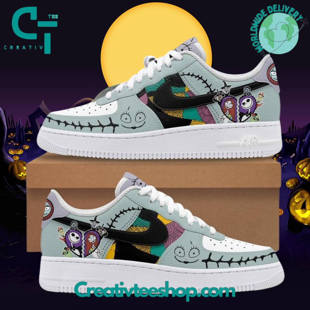 Ideafootwear The Nightmare Before Christmas Air Low-Top Sneakers Shoes For Men And Women 1