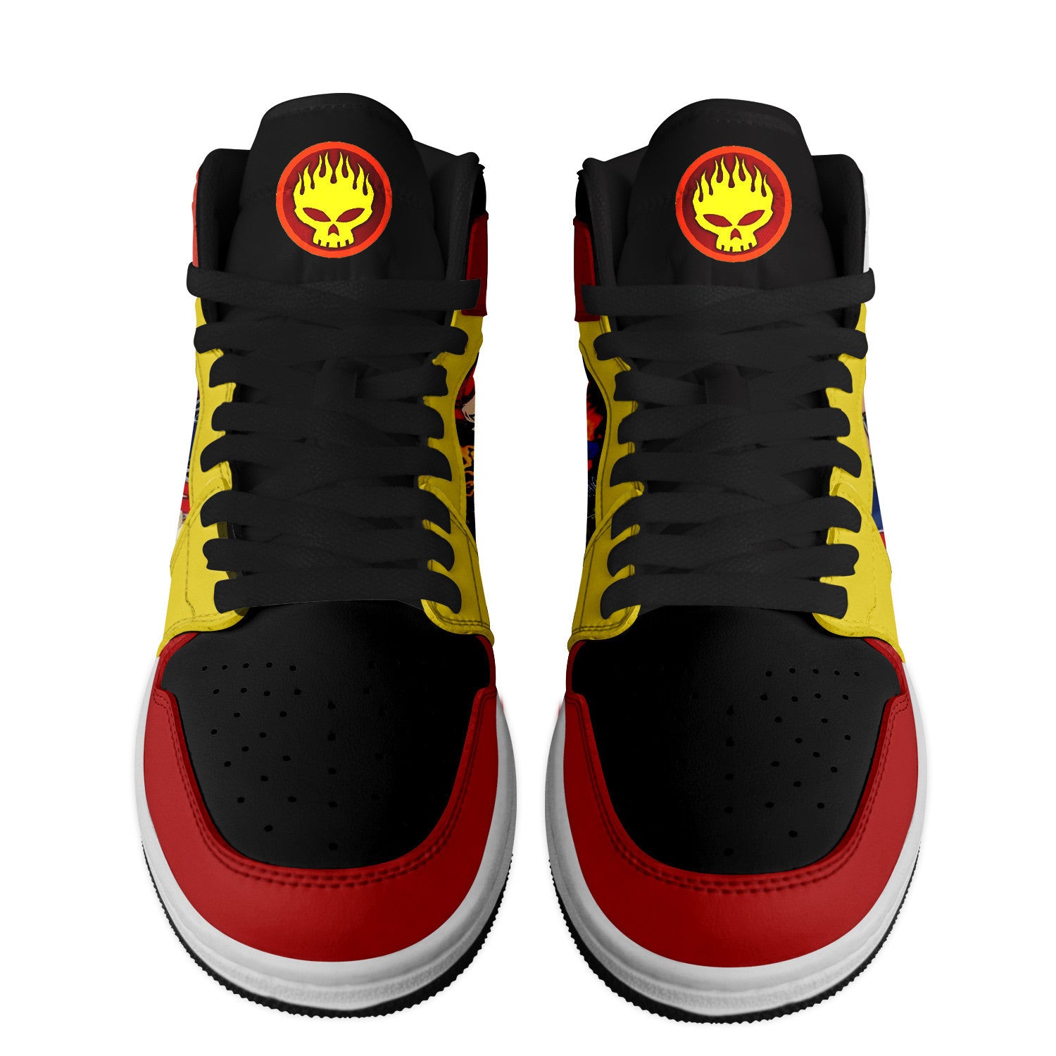 Ideafootwear The Offspring AJ1 High Sneakers Shoes For Men And Women 1