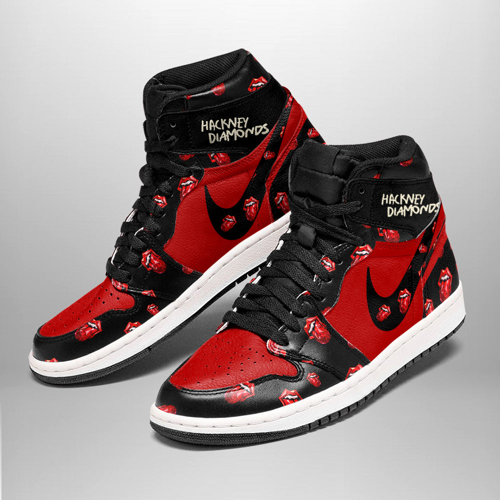 Ideafootwear The Rolling Stones AJ1 High Sneakers Shoes For Men And Women 1