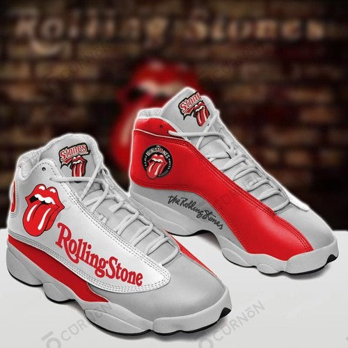 Ideafootwear The Rolling Stones AJ13 Sneakers Shoes For Men And Women 3