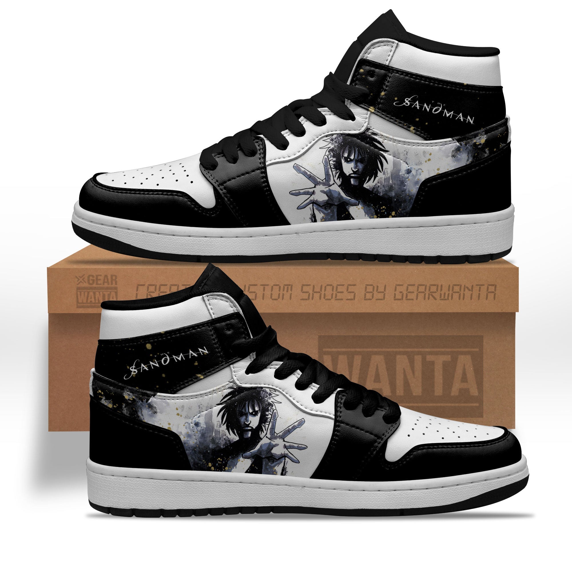 Ideafootwear The Sandman Morpheus AJ1 High Sneakers Shoes For Men And Women 1