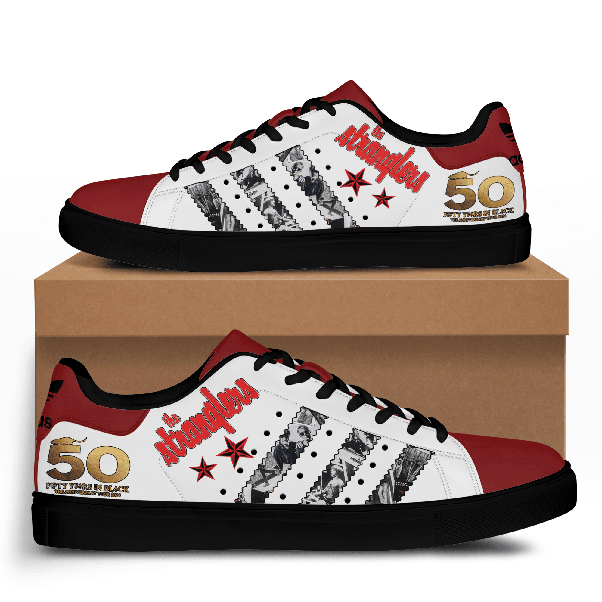 Ideafootwear The Stranglers Skate Stan Shoes Sneakes For Men And Women 1