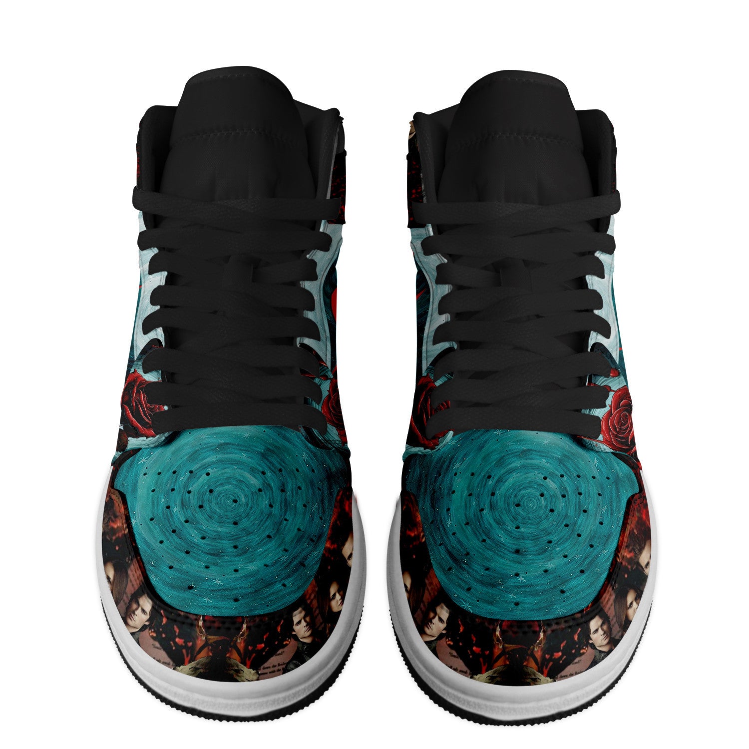 Ideafootwear The Vampire Diaries AJ1 High Sneakers Shoes For Men And Women 1
