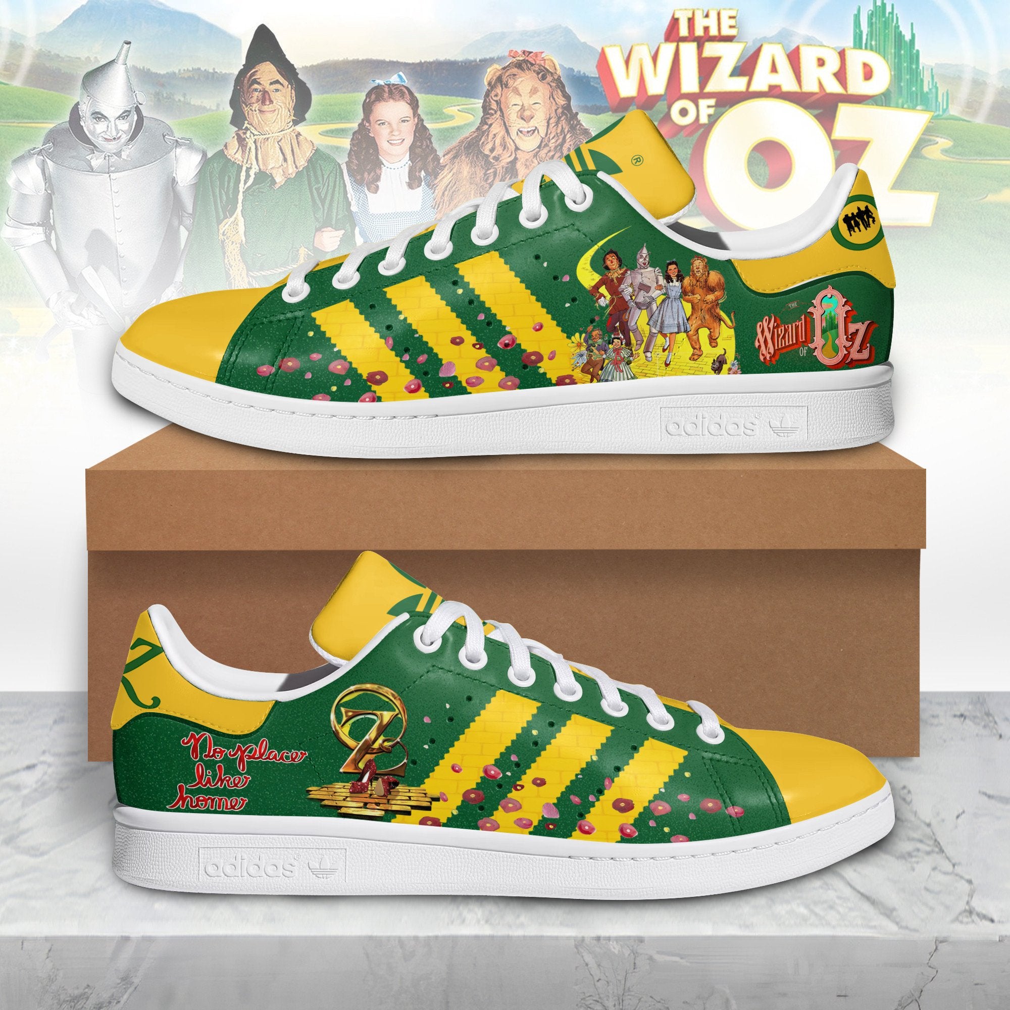 Ideafootwear The Wizard of Oz Skate Stan Shoes Sneakes For Men And Women 1