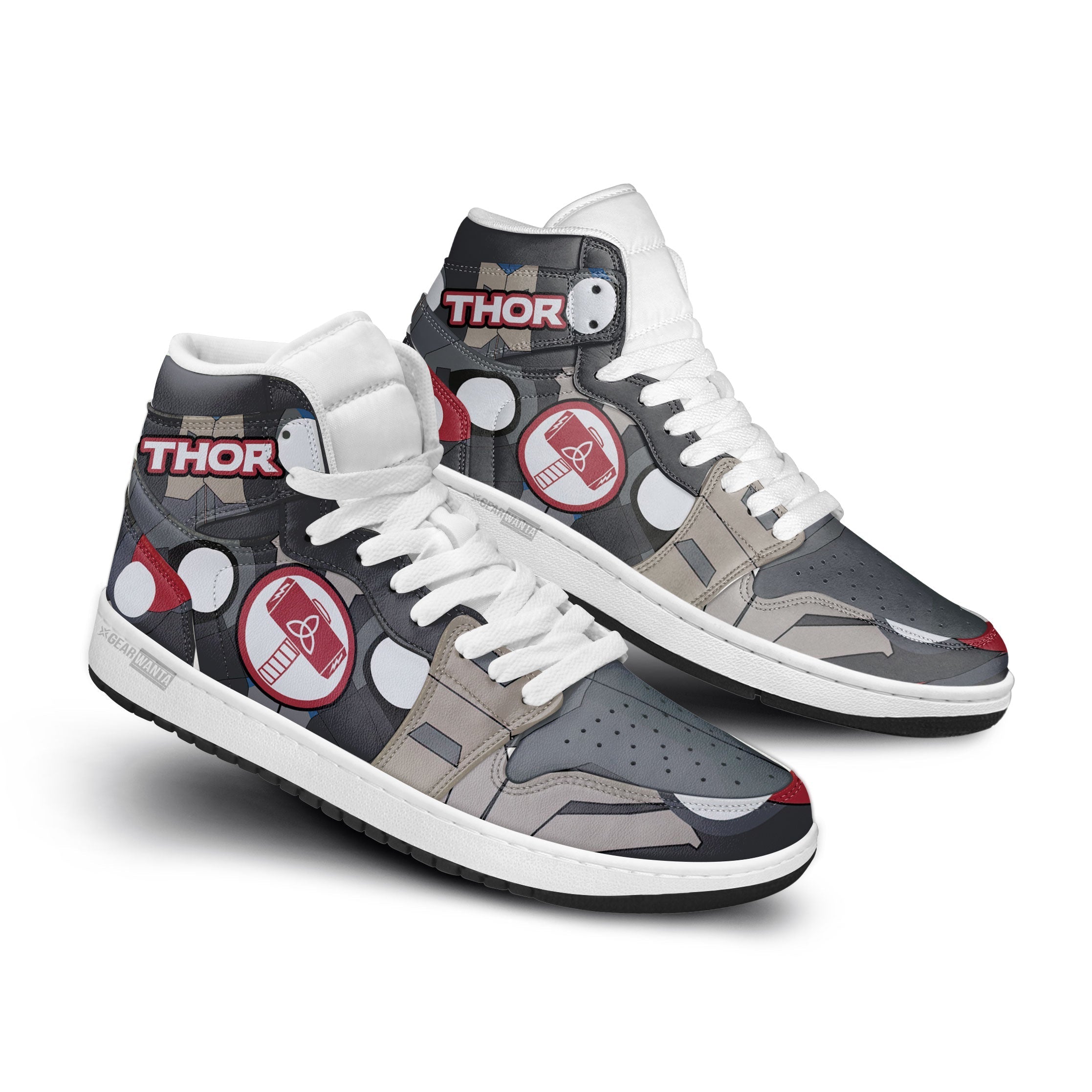 Ideafootwear Thor AJ1 High Sneakers Shoes For Men And Women 1