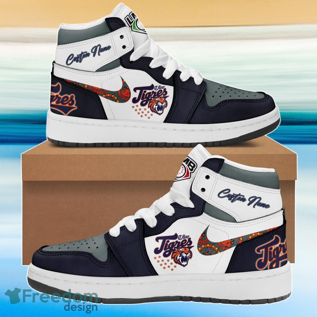 Ideafootwear Tigres de Quintana Roo AJ1 High Sneakers Shoes For Men And Women 1