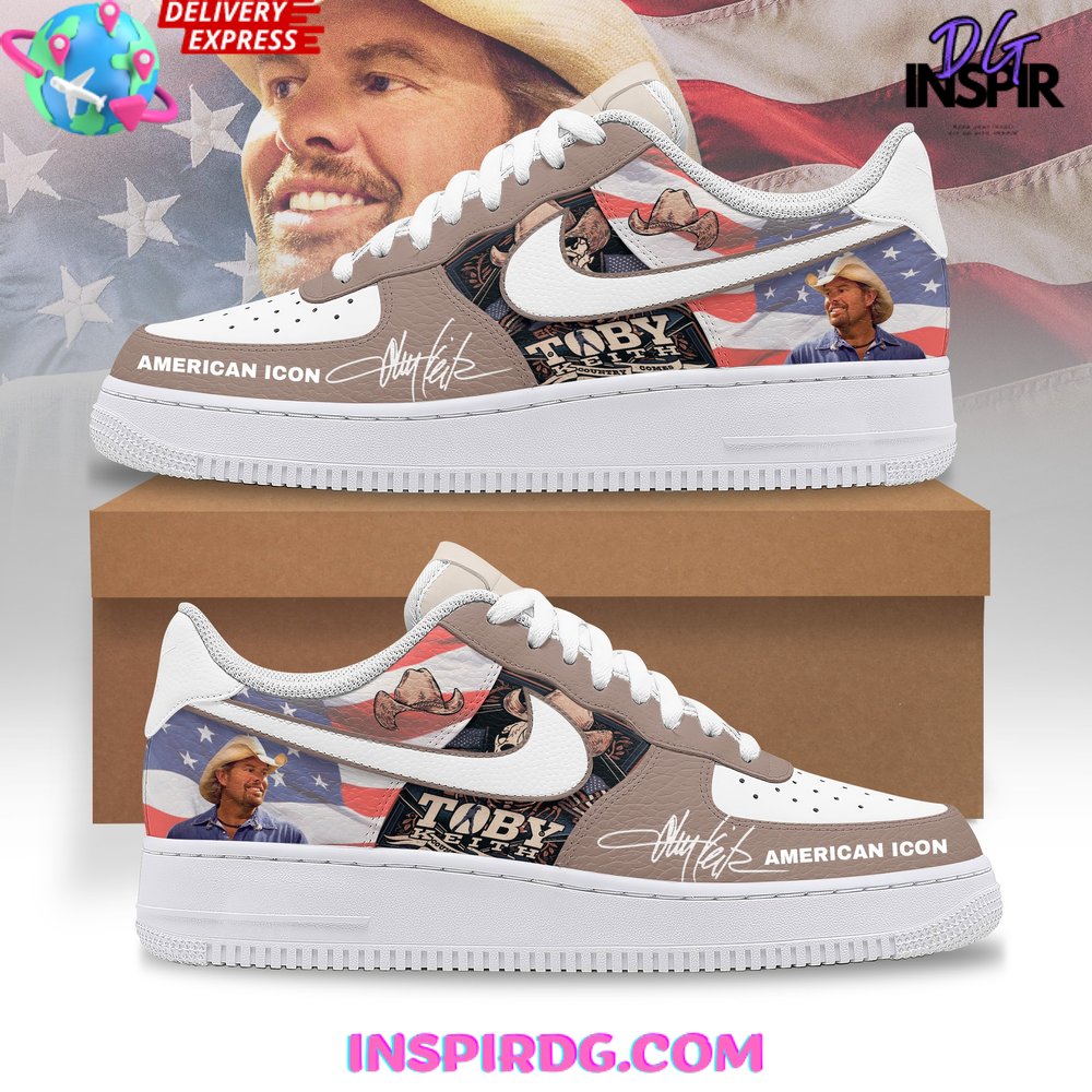 Ideafootwear Toby Keith Air Low-Top Sneakers Shoes For Men And Women 1