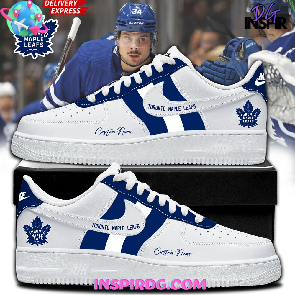 Ideafootwear Toronto Maple Leafs Air Low-Top Sneakers Shoes For Men And Women 1