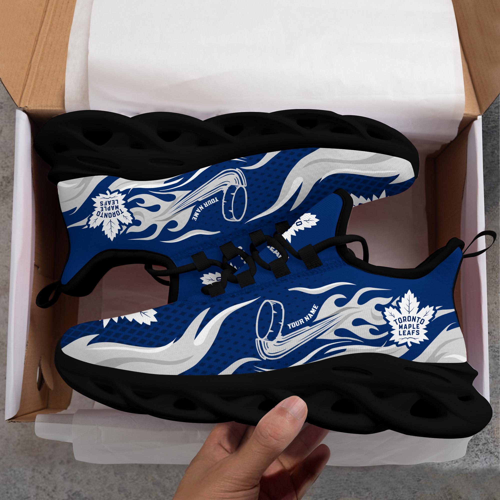 Ideafootwear Toronto Maple Leafs Max Soul Shoes Sneakers For Men And Women 5