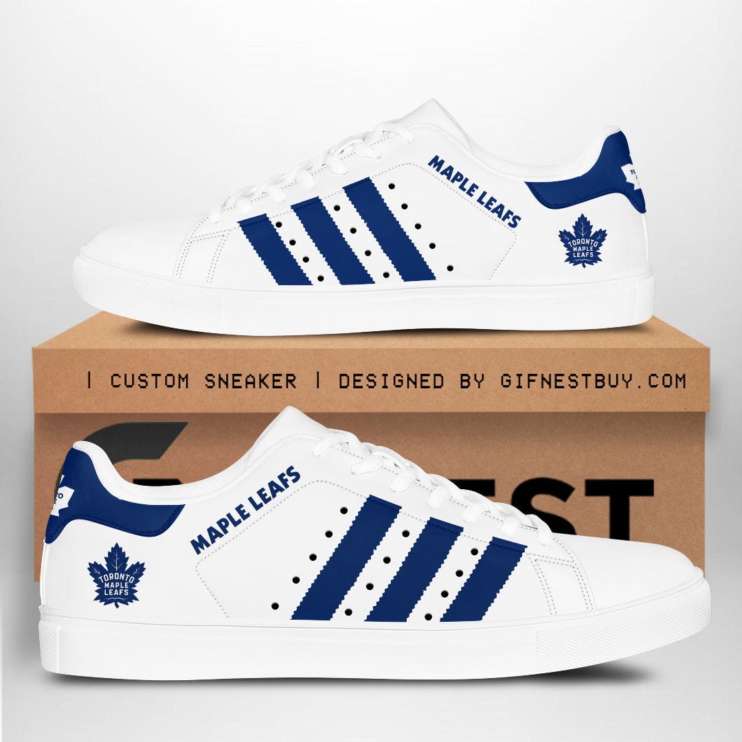 Ideafootwear Toronto Maple Leafs Skate Stan Shoes Sneakes For Men And Women 3