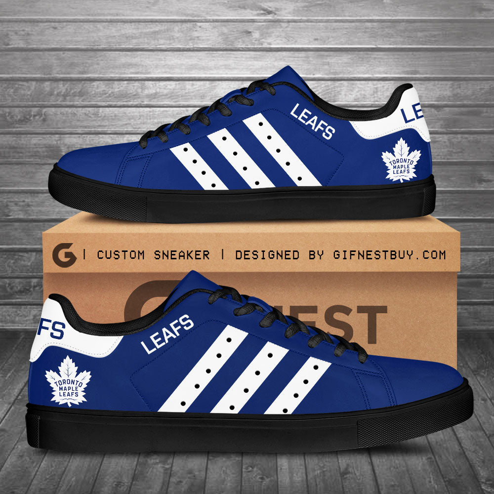 Ideafootwear Toronto Maple Leafs Skate Stan Shoes Sneakes For Men And Women 1