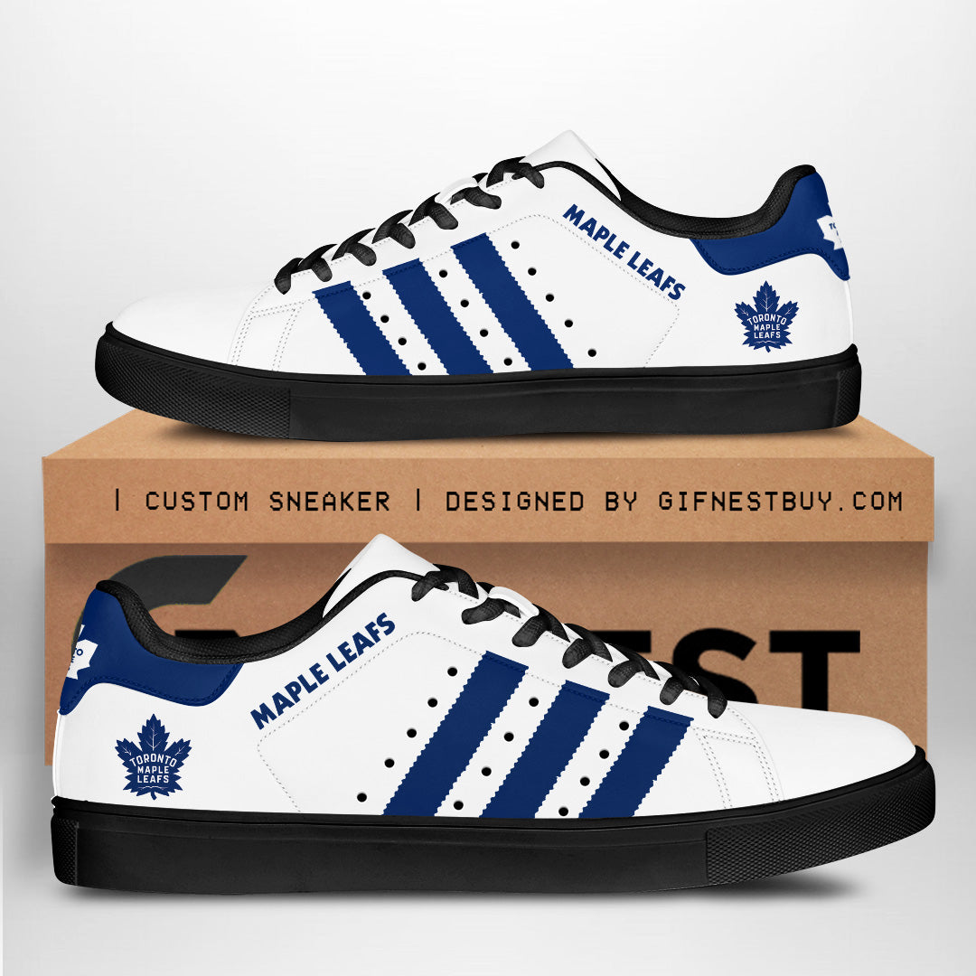 Ideafootwear Toronto Maple Leafs Skate Stan Shoes Sneakes For Men And Women 3