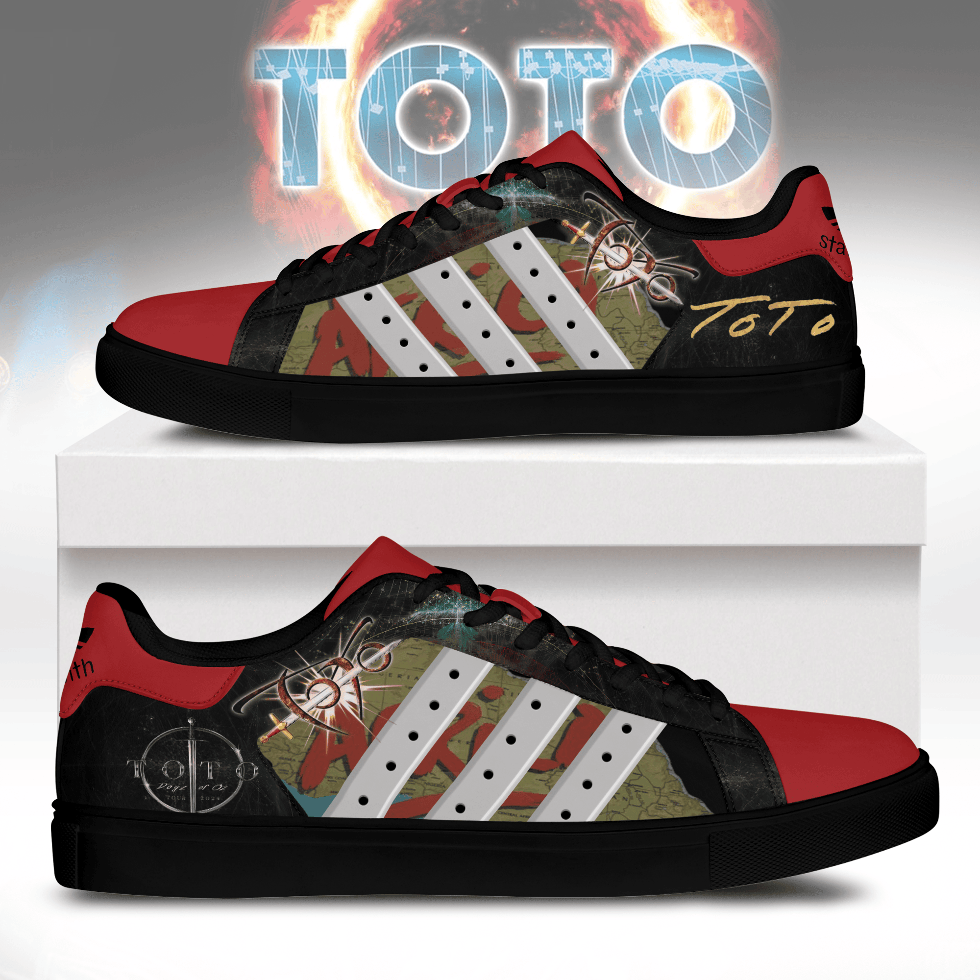 Ideafootwear Toto Skate Stan Shoes Sneakes For Men And Women 1