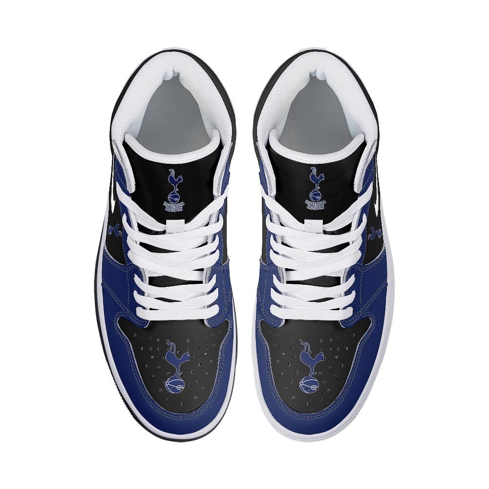 Ideafootwear Tottenham Hotspur AJ1 High Sneakers Shoes For Men And Women 1