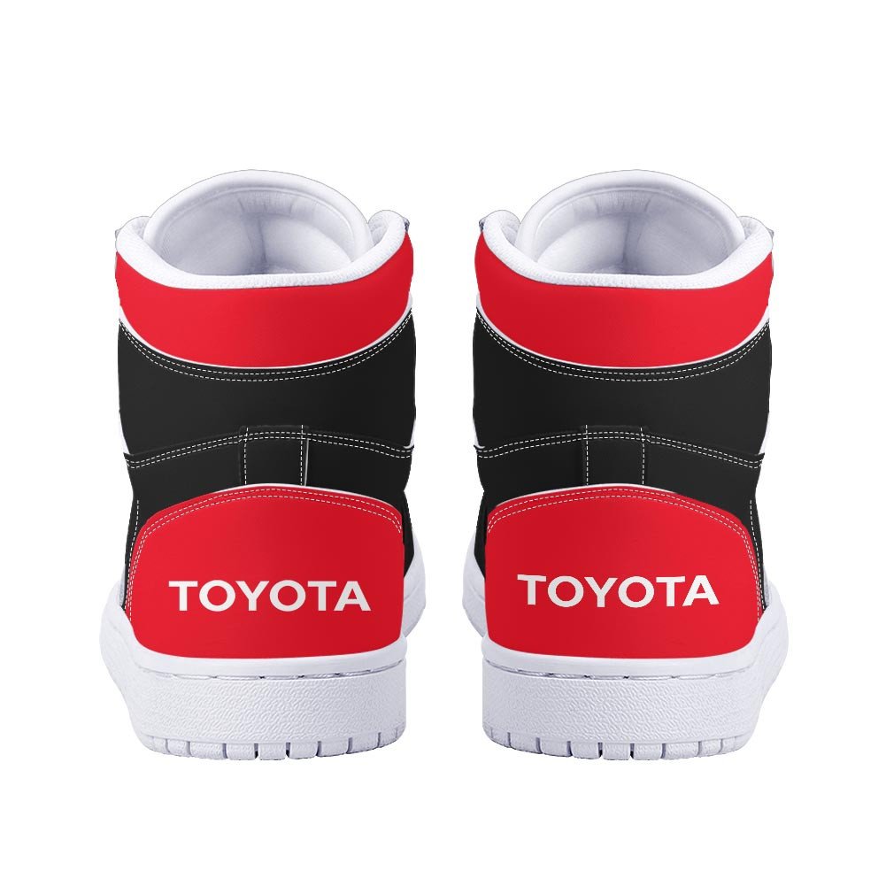 Ideafootwear Toyota AJ1 High Sneakers Shoes For Men And Women 1