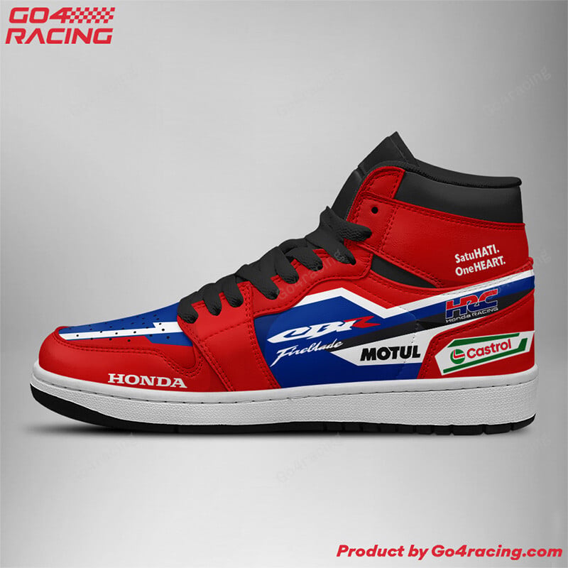 Ideafootwear Trackhouse Racing Aprilia AJ1 High Sneakers Shoes For Men And Women 1