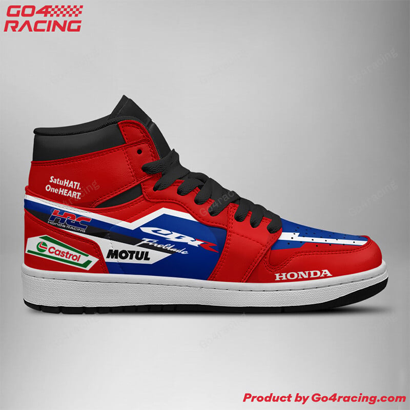 Ideafootwear Trackhouse Racing Aprilia AJ1 High Sneakers Shoes For Men And Women 1