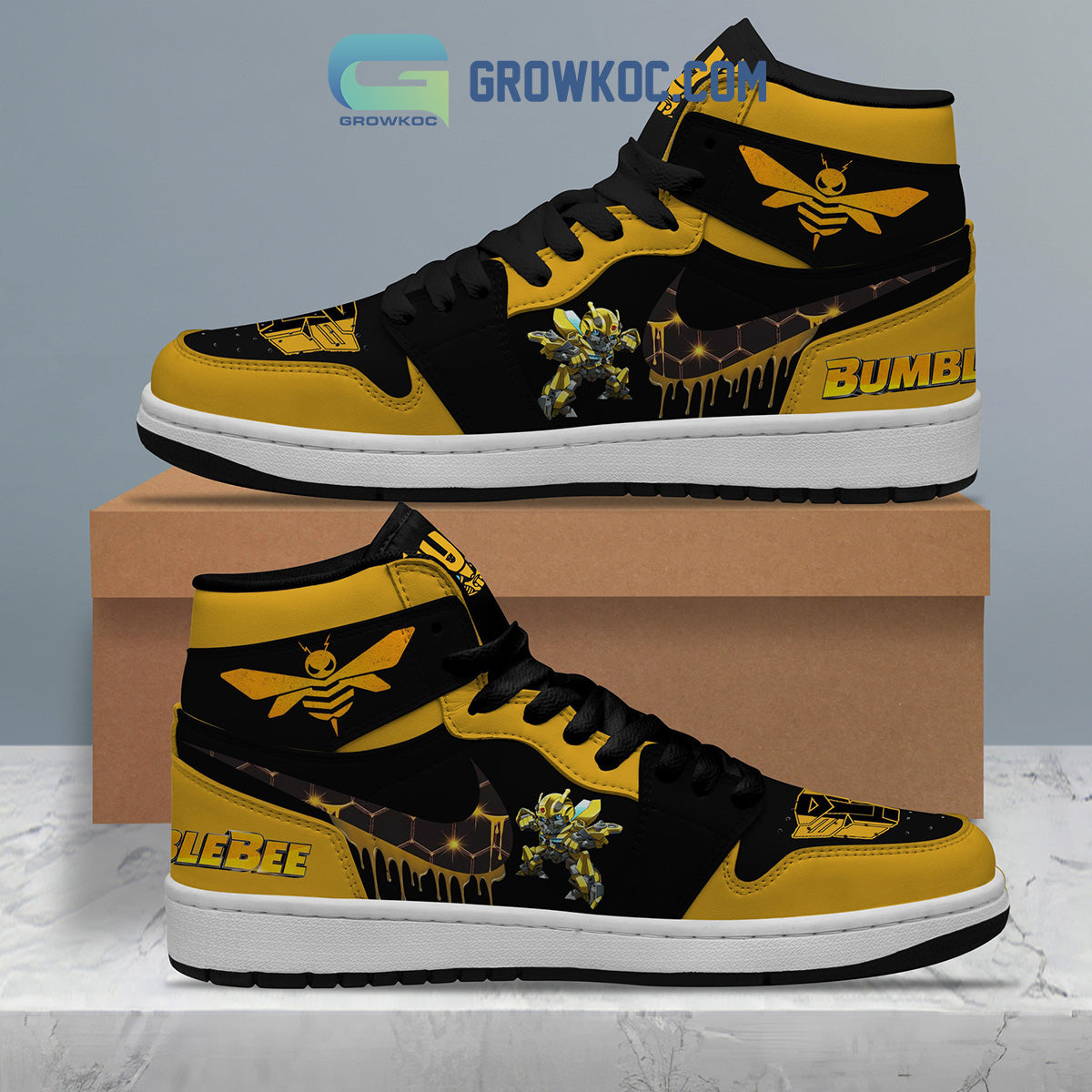Ideafootwear Transformers AJ1 High Sneakers Shoes For Men And Women 1