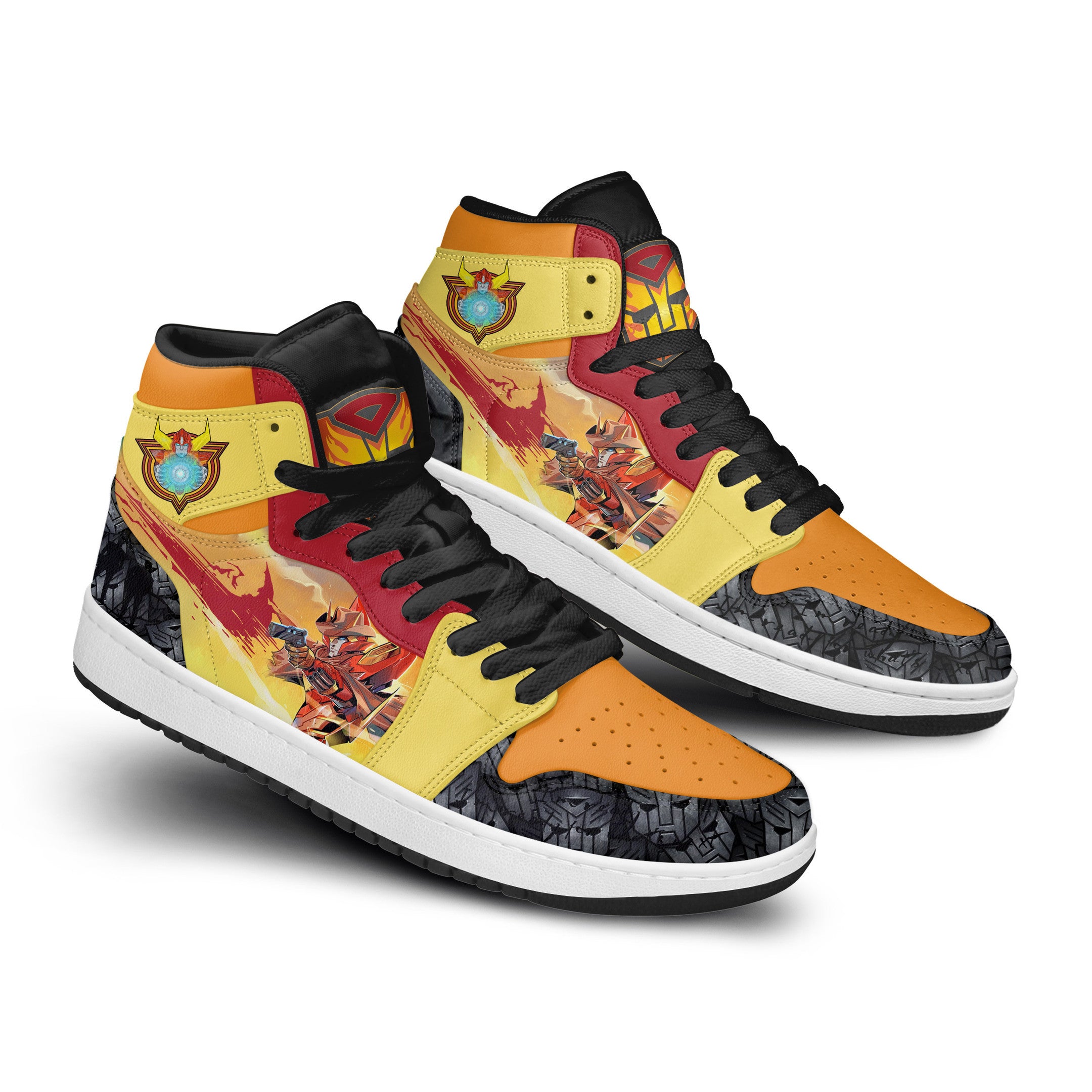 Ideafootwear Transformers AJ1 High Sneakers Shoes For Men And Women 3