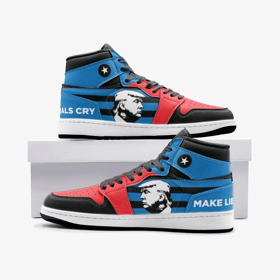 Ideafootwear Trump AJ1 High Sneakers Shoes For Men And Women 1