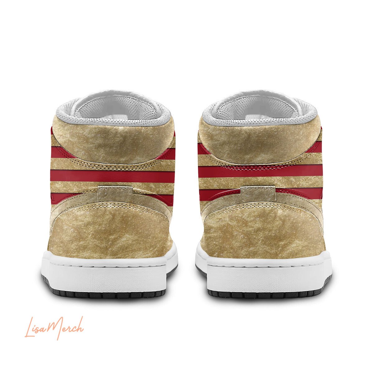 Ideafootwear Trump Never Surrender AJ1 High Sneakers Shoes For Men And Women 1