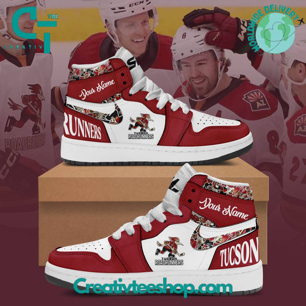 Ideafootwear Tucson Roadrunners AJ1 High Sneakers Shoes For Men And Women 1