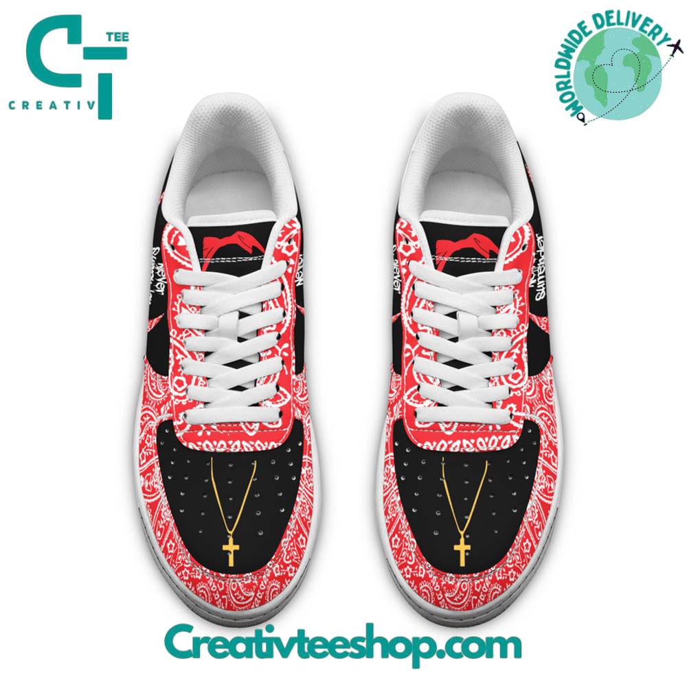 Ideafootwear Tupac Shakur Air Low-Top Sneakers Shoes For Men And Women 2