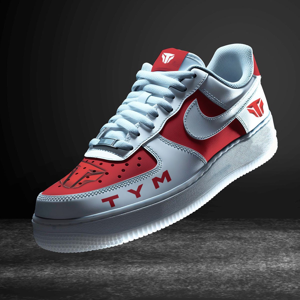 Ideafootwear TYM Tractors Air Low-Top Sneakers Shoes For Men And Women 2