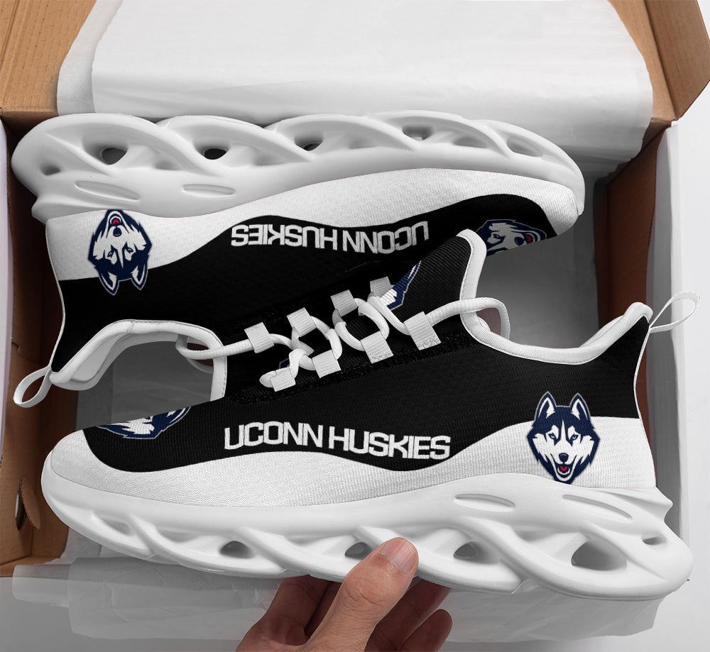 Ideafootwear UConn Huskies Max Soul Shoes Sneakers For Men And Women 3