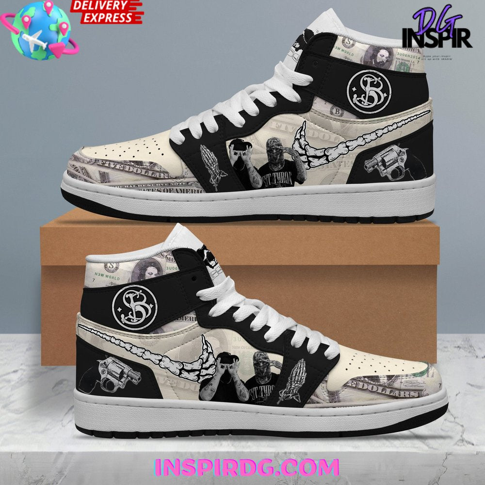 Ideafootwear $uicideboy$ Gangster AJ1 High Sneakers Shoes For Men And Women 1