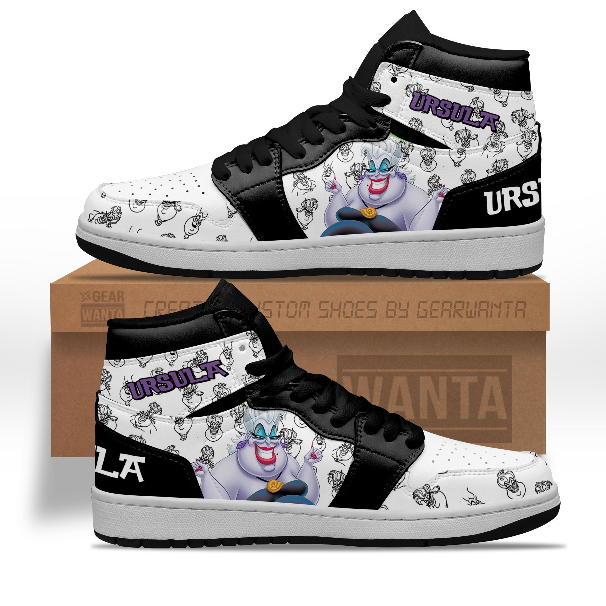 Ideafootwear Ursula AJ1 High Sneakers Shoes For Men And Women 1