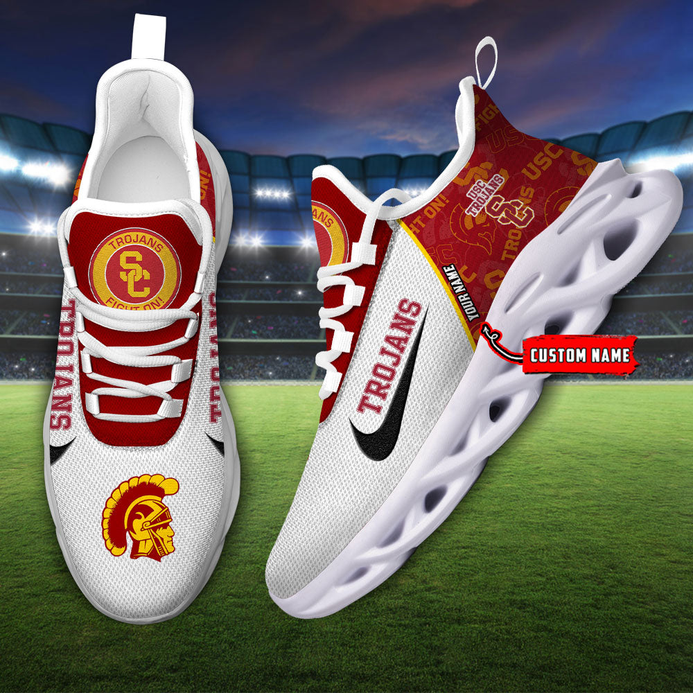Ideafootwear USC Trojans Max Soul Shoes Sneakers For Men And Women 1