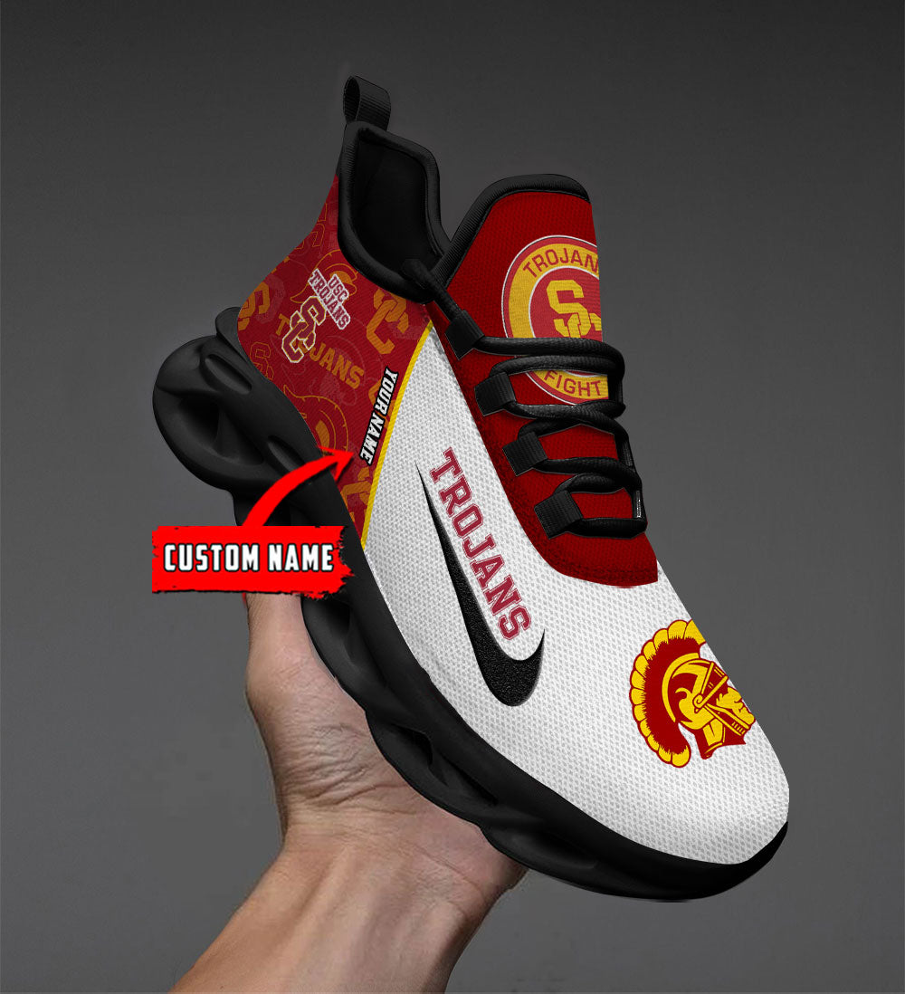 Ideafootwear USC Trojans Max Soul Shoes Sneakers For Men And Women 1