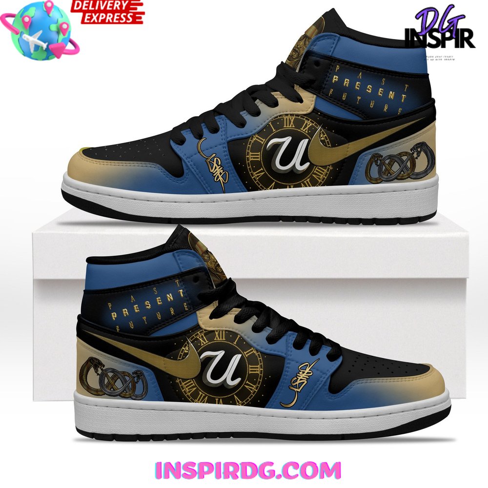 Ideafootwear Usher AJ1 High Sneakers Shoes For Men And Women 2