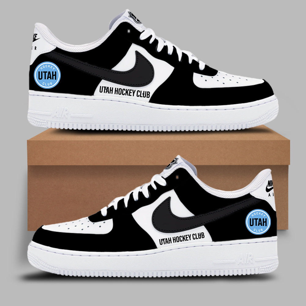 Ideafootwear Utah Hockey Club Air Low-Top Sneakers Shoes For Men And Women 1