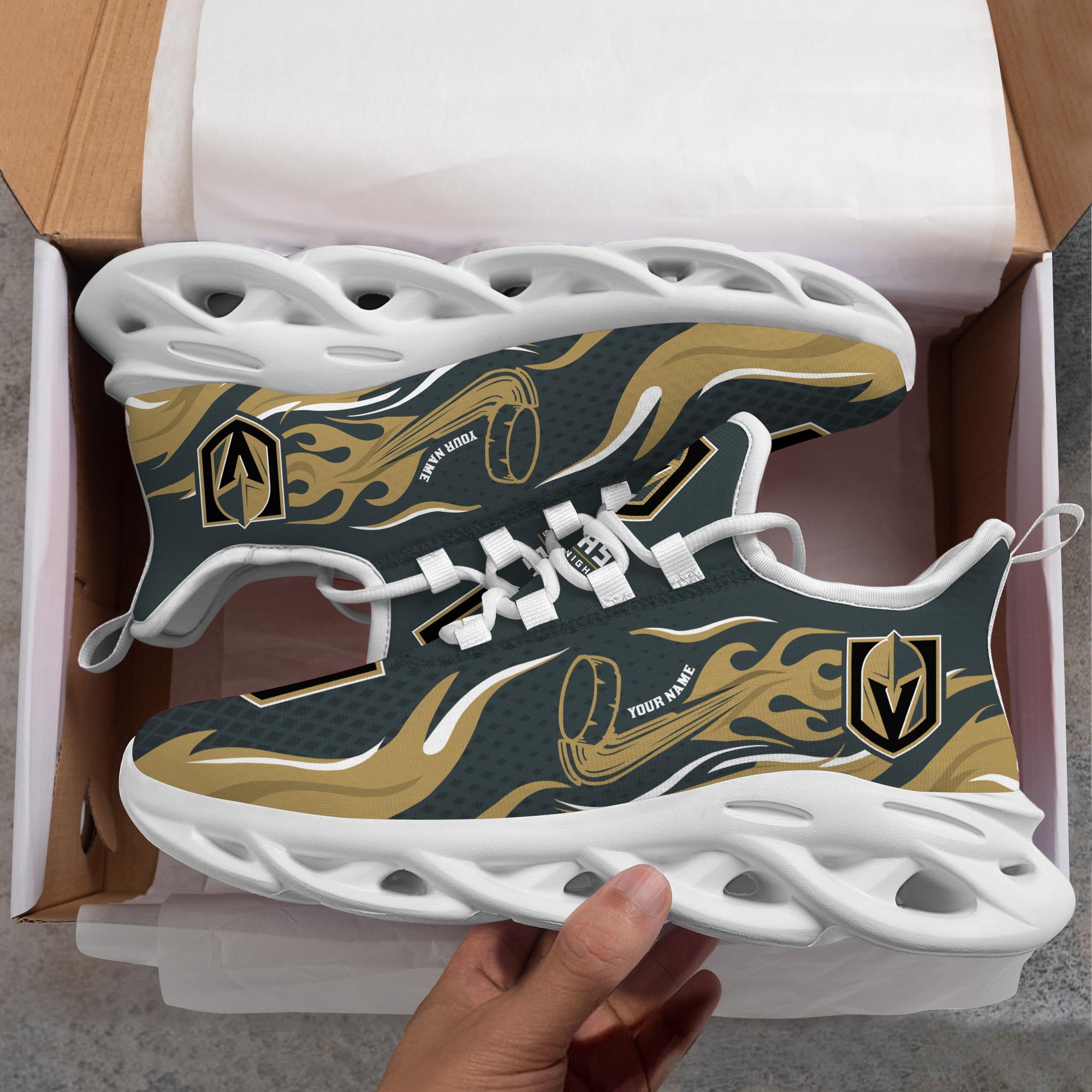 Ideafootwear Vegas Golden Knights Max Soul Shoes Sneakers For Men And Women 3