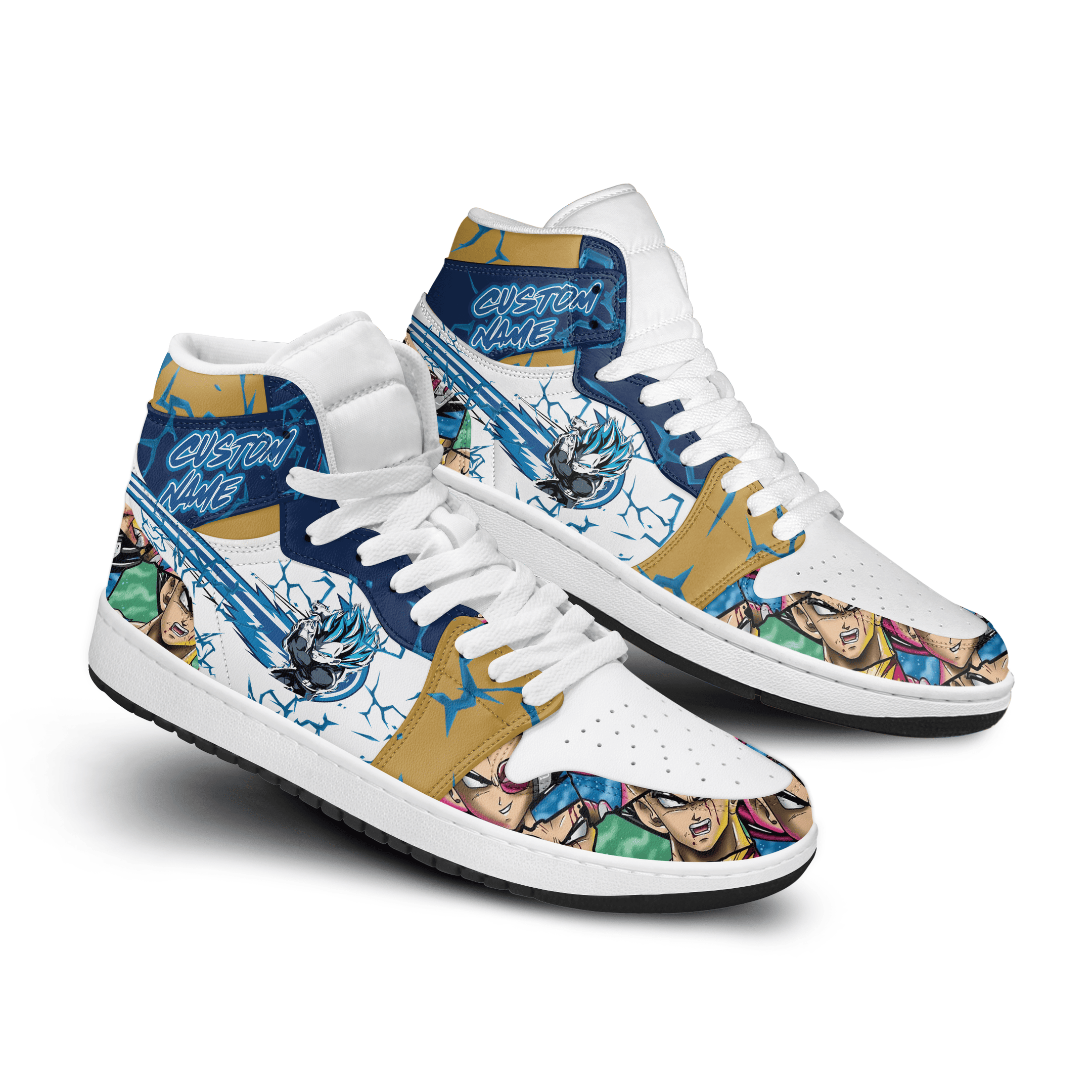 Ideafootwear Vegeta AJ1 High Sneakers Shoes For Men And Women 1