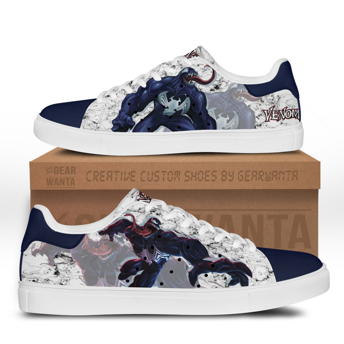 Ideafootwear Venom Air Low-Top Sneakers Shoes For Men And Women 7