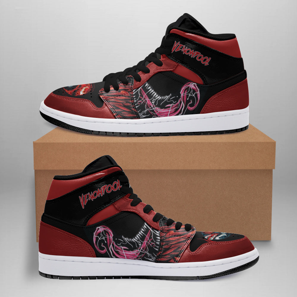 Ideafootwear Venom AJ1 High Sneakers Shoes For Men And Women 39