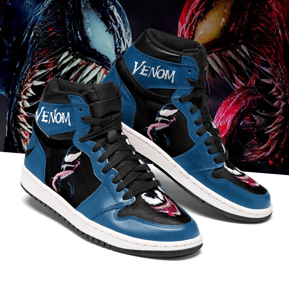 Ideafootwear Venom AJ1 High Sneakers Shoes For Men And Women 20