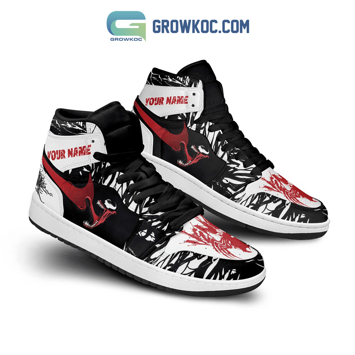 Ideafootwear Venom AJ1 High Sneakers Shoes For Men And Women 58