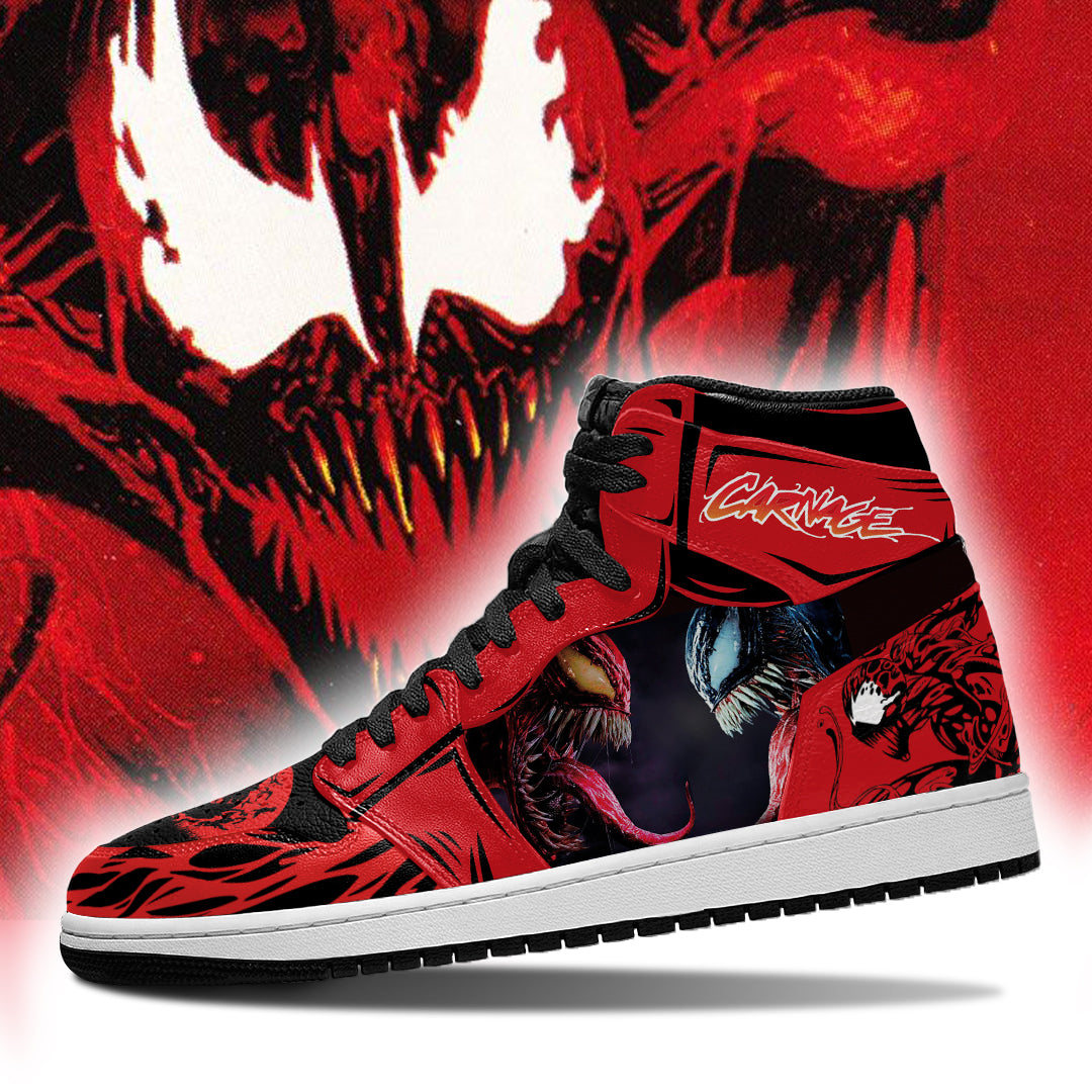 Ideafootwear Venom AJ1 High Sneakers Shoes For Men And Women 47