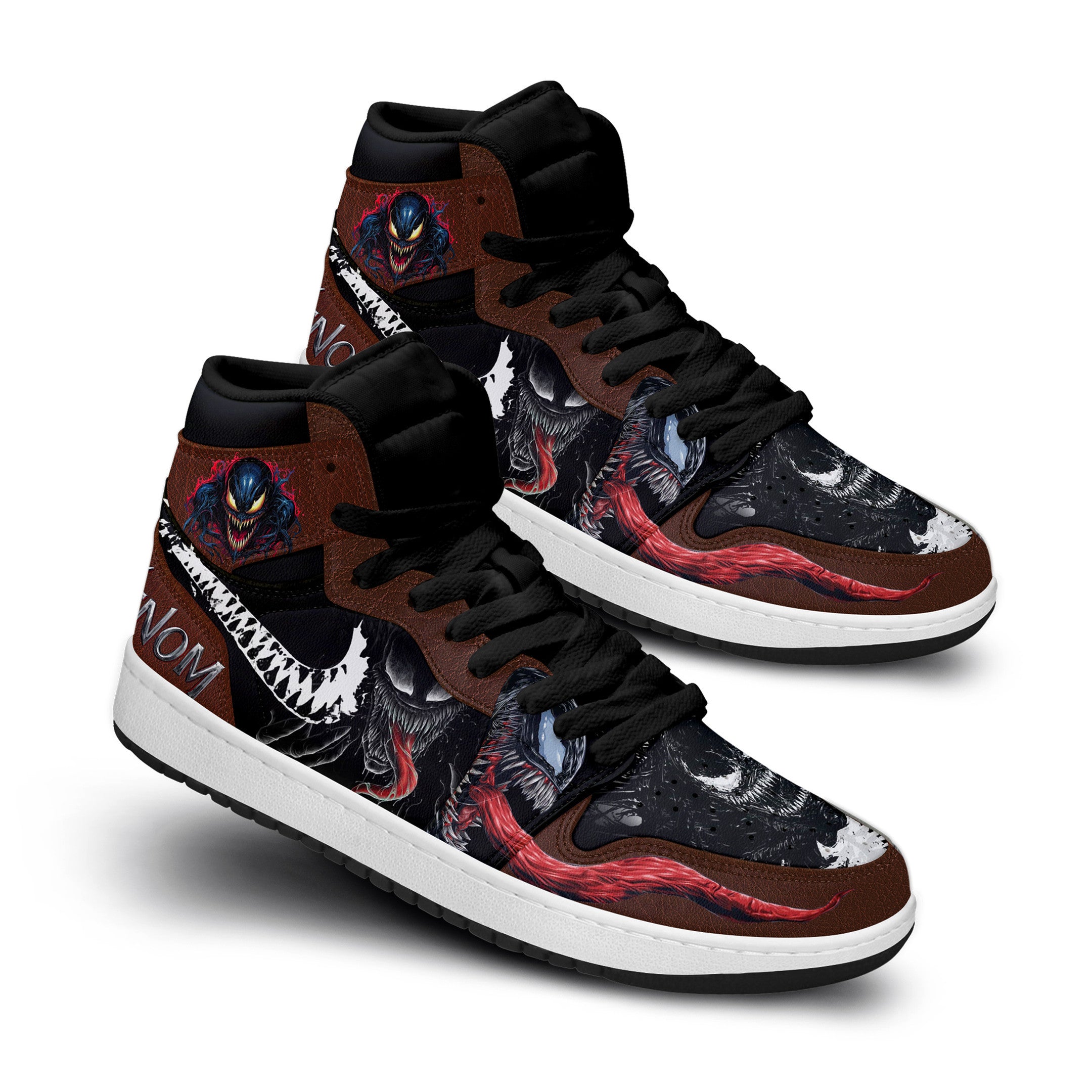 Ideafootwear Venom AJ1 High Sneakers Shoes For Men And Women 64