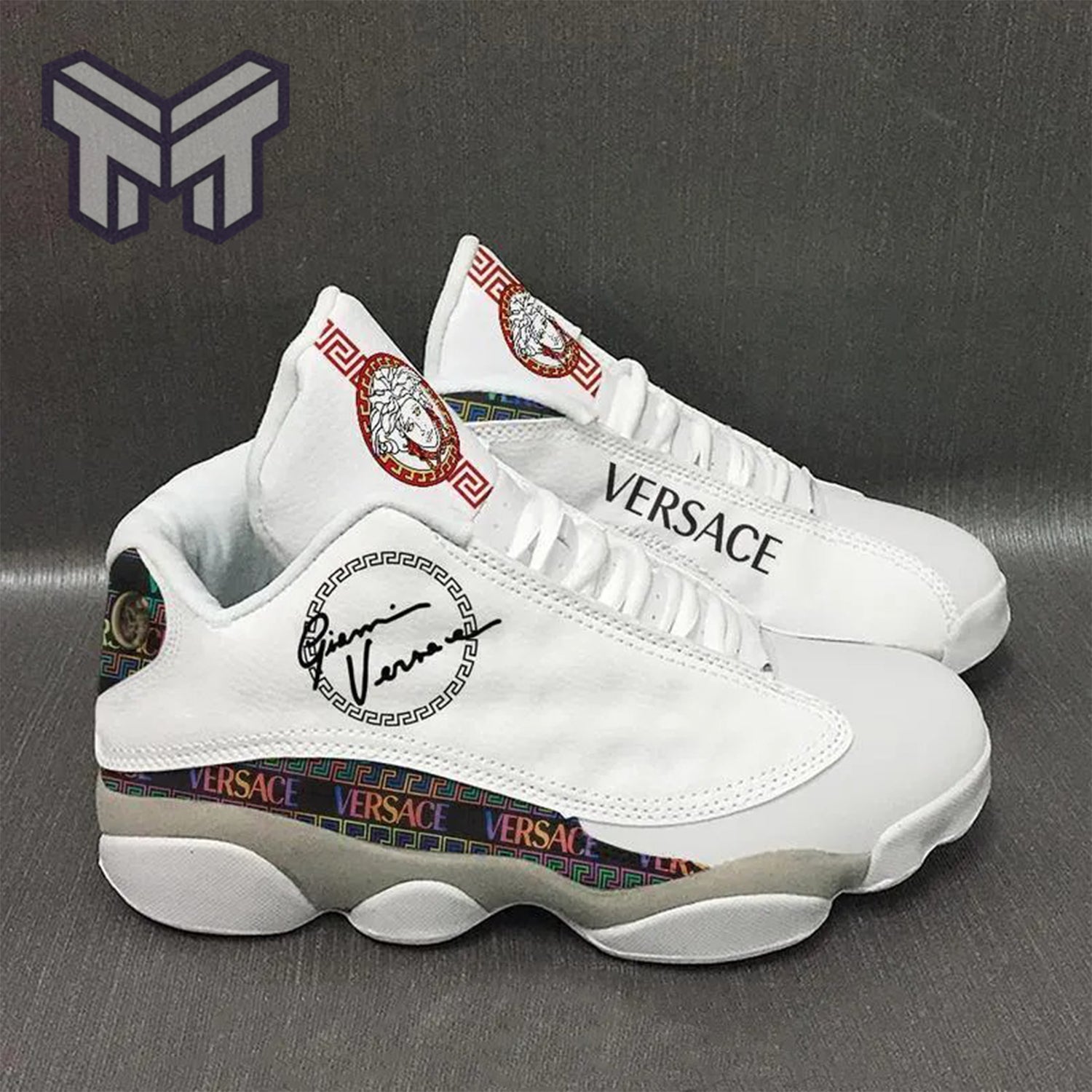 Ideafootwear Versace AJ13 Sneakers Shoes For Men And Women 11