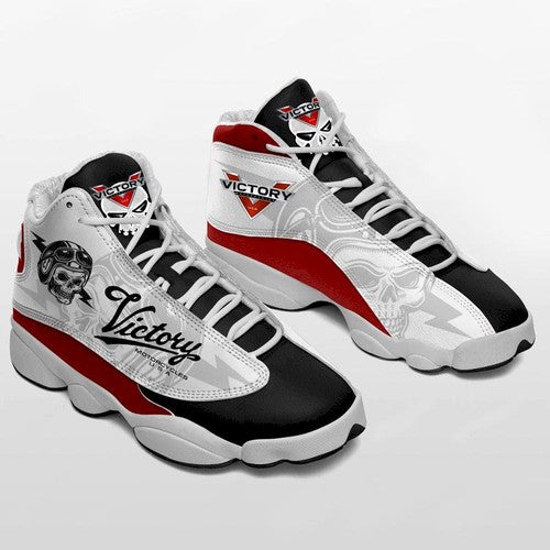 Ideafootwear Victory Motorcycles AJ13 Sneakers Shoes For Men And Women 2