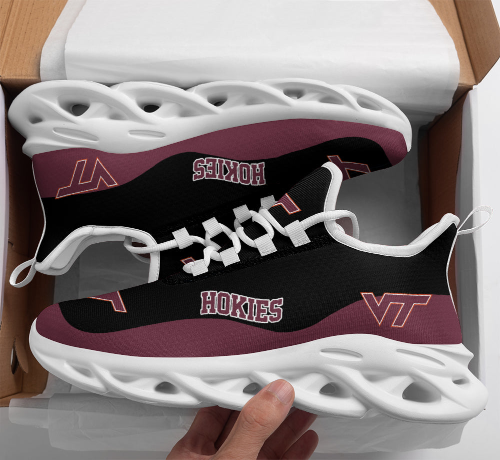 Ideafootwear Virginia Tech Hokies Max Soul Shoes Sneakers For Men And Women 2