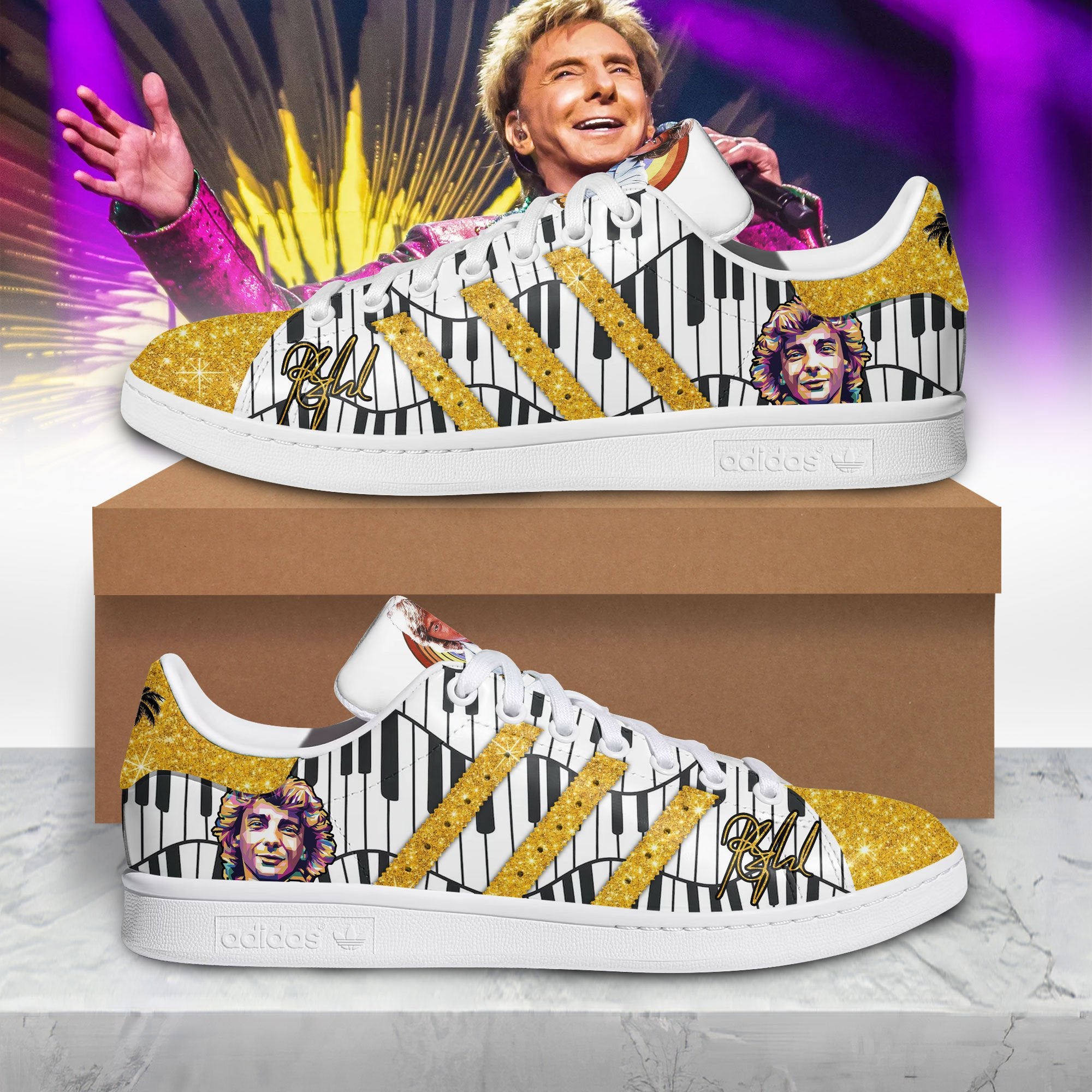 Ideafootwear Walter Mercado Skate Stan Shoes Sneakes For Men And Women 1